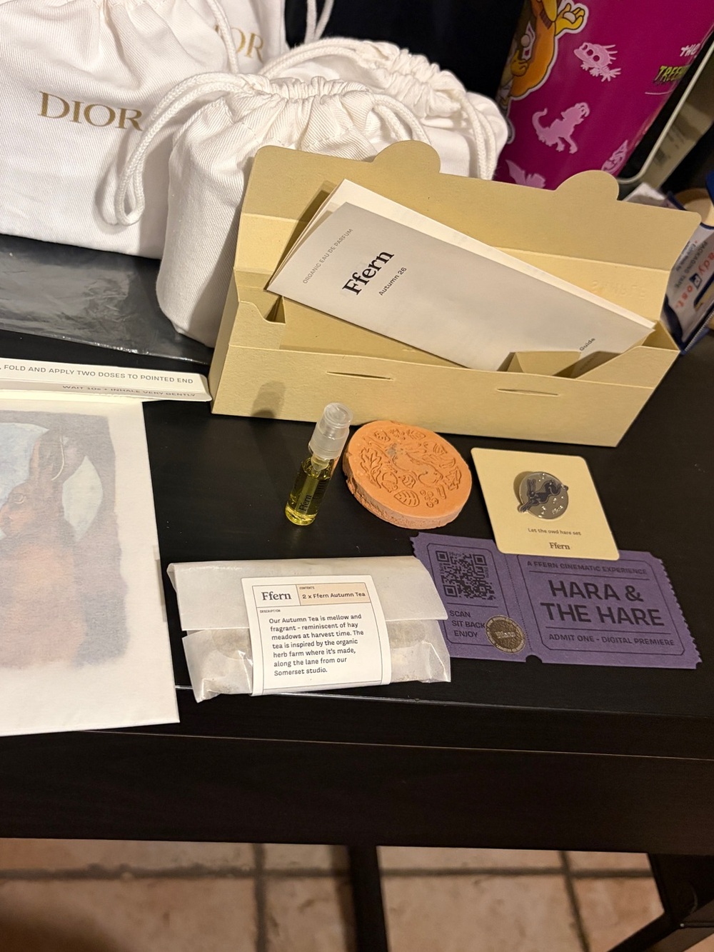 ffern Autumn 26 Hara & the Hare sample kit